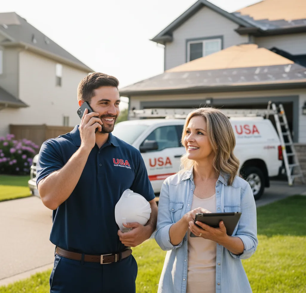 USA Roof Repair Experts customer support in Holtville